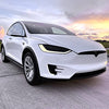 PreCut Vinyl Smoke Tint for 2016-2022 Tesla Model X Foglight (3. Foglight, 20% Dark Smoke)