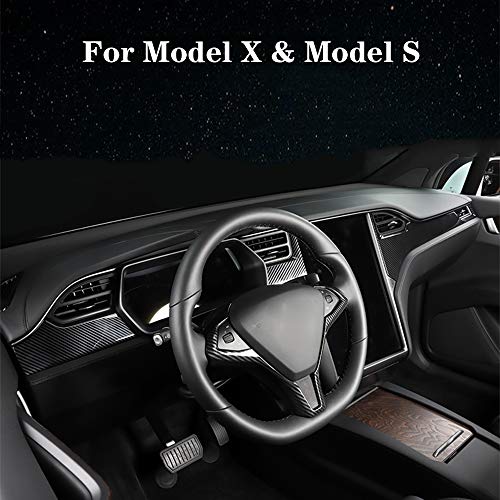 Model 3 and Model Y: Middle Console Cover Set (ABS+ Coating)