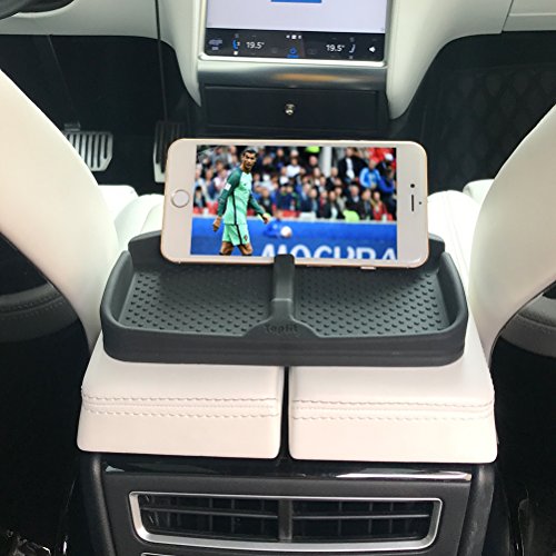 Anti-Slip Car Dash Grip Pad for Cell Phone, Keychains, Sun Glasses,Stand for Navigation Cell Phone (Black)