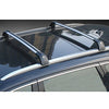 2Pcs Lockable Roof Rack Cross Bars Crossbar Baggage Luggage Rack Aluminum Fit for VW Volkswagen ID.4 2020 2021 - Silver