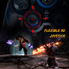 PC Controller Wireless Controller 2.4G Remote Game Console PS3 Controller Tesla Model 3 Screen Controller PC Video Gamepad Joystick with Dual-Vibration for PC(WIN7/8/10/XP) PS3 and Android