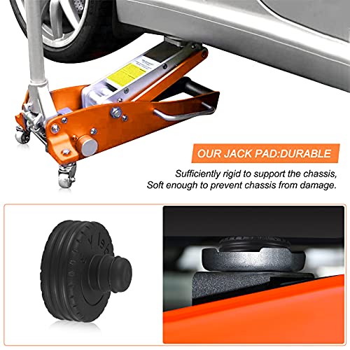 3 in 1 Jack Pad for Tesla Model 3/S/X/Y with Traffic Cone and Storage, 4 Lifting Pucks