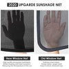 Tesla Model Y Black Glass Roof Sunshade with UV/Heat Insulation Cover (2 Piece Set)