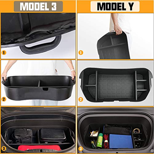 Tesla Model Y Front Trunk Storage Organizer Tray