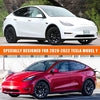Waterproof Car Cover Compatible with Tesla Model Y 2020 2021 2022, 300D All Weather Model Y Cover with Ventilated Mesh, Charge Port and Driver Side Zipper, Snowproof UV Windproof Exterior Car Cover