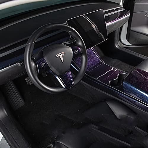 Starry Sky Chameleon Series Full Interior Trim Cover Set for 2017-2020 Tesla Model 3 & Y