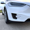 PreCut Vinyl Smoke Tint for 2016-2022 Tesla Model X Foglight (4. Foglight Cutout, 35% Light Smoke)