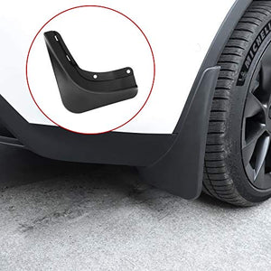 Tesla Model Y Mud Flaps Splash Guards (Set of Four) No Need to Drill Holes