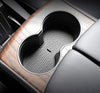 Cup Holders for Tesla Model X 2017-2020 Interior Door Pad/Cup Door Pad/Non-Slip 12pcs/Set