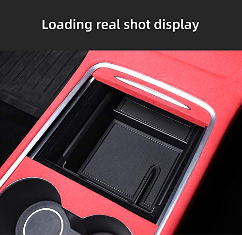 2021-2023 Tesla Model 3 & Y Dual Compartment Center Console Organizer Tray