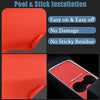 Center Console Wrap Compatible with 2021 Tesla Model 3/Y PVC Material Center Console Cover Interior Decoration Wrap Kit for 2021 Tesla Model 3 Model Y Accessories (Frosted Red)