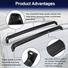 Noiseless Cross Bar Fits for Tesla Model Y 2020 2021 2022 Roof Rack Mechanism Black Matte Aluminum Anti-Corrosion Crossbars