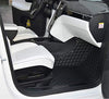 Tesla Model X 6 Seat Floor Mats All-Weather PU Leather Mats Include Front and Rear Trunk Mat