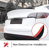 Wing Performance Rear Trunk Lip Spoiler for 2020-2023 Tesla Model Y (Glossy Black)
