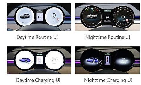 2018-2022 Tesla Model 3 & Y Instrument Cluster Panel Displayer