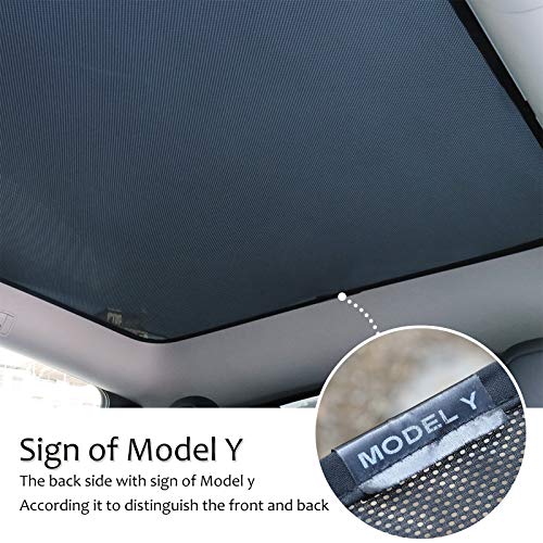 Sunshade for 2020-2021 Tesla Model Y (Black)