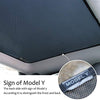 Sunshade for 2020-2021 Tesla Model Y (Black)