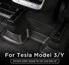 Anti-Kick Soft Rubber Plugs for Rear Seat Slide Rails for Tesla Model 3 & Model Y