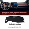 Dashboard Cover Mat Custom Interior Accessories Dash Covers Reduces Glare Eliminates Cracking(Without HUD) for Volkswagen ID.4/ID4(2021 2022)