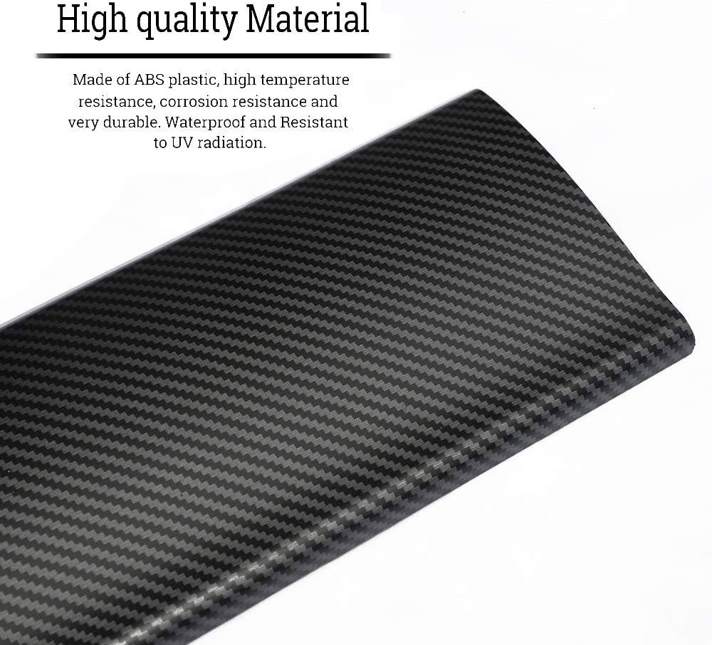 Tesla Model 3 & Y Matte Carbon Fiber Dashboard Cap