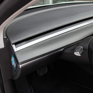 Tesla Model 3 & Y Matte Black Dashboard Cap