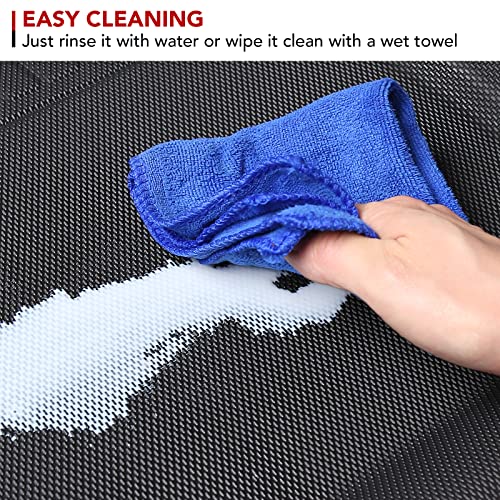 Tesla Model Y Floor Mats 3D Full Set Liners All-Weather Anti-Slip Waterproof Frunk & Trunk Mat Accessories Compatible with 7 Seater Model Y