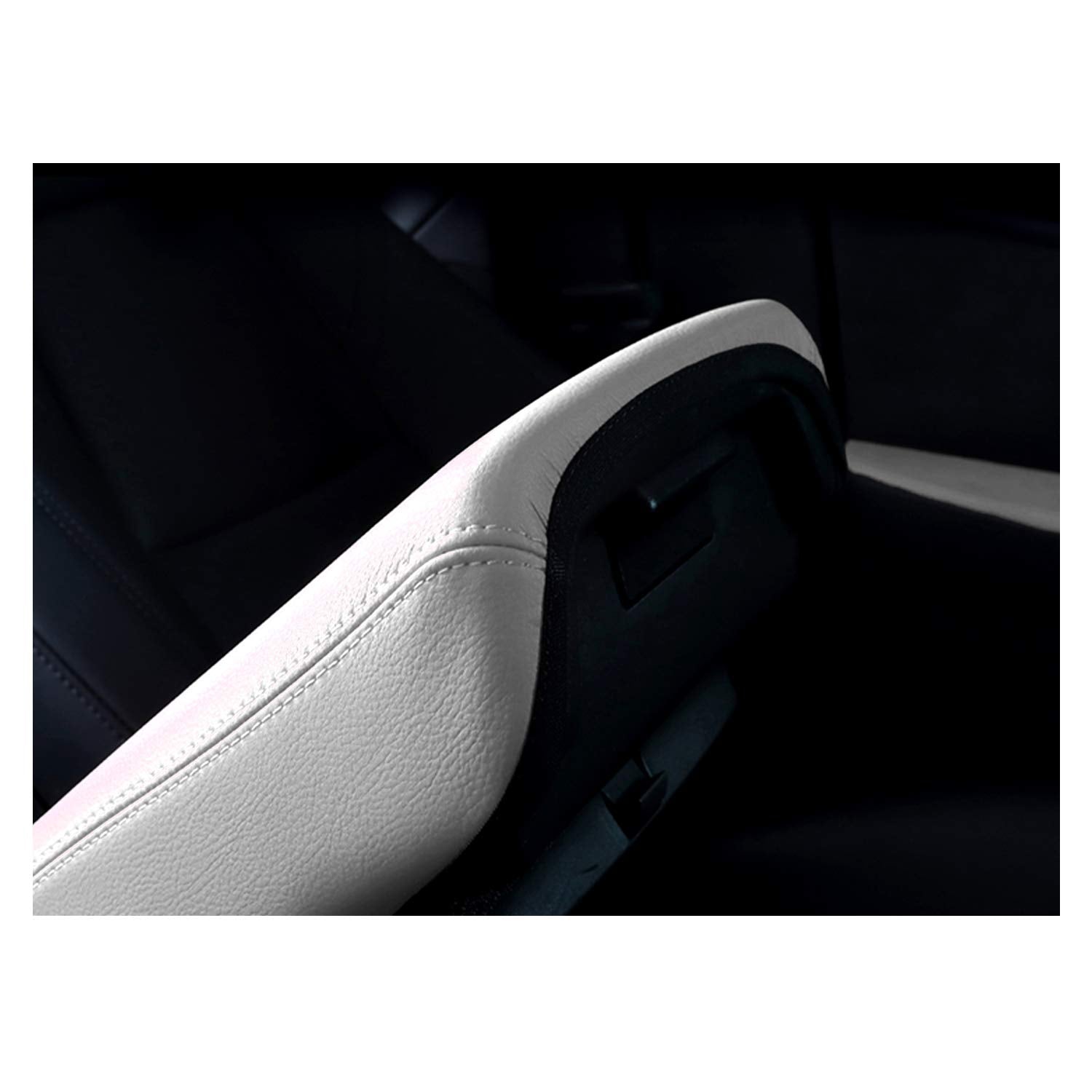White Armrest Cover for Tesla Model 3 & Y