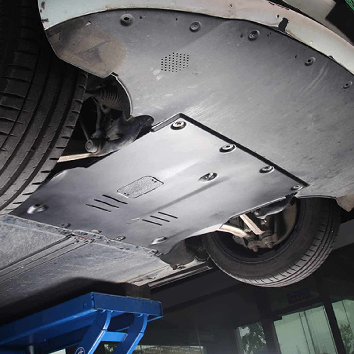 Sound Dampening Front & Rear Axle Skid Plates for Tesla Model Y