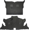 Sound Dampening Front & Rear Axle Skid Plates for Tesla Model 3