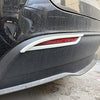 Chrome Rear Fog Light Covers for 2020-2022 Tesla Model Y(Not fit Any Other Tesla Model) 2-pc