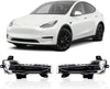 2 Color White & Amber LED Fog Light Lamps for Tesla Model 3 & Y (2 Pieces)