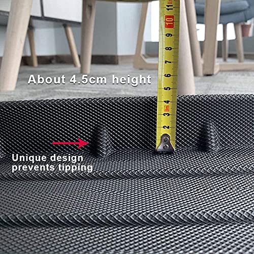 All Weather Floor Mats for Tesla Model Y 5-Seat 2021 2022 Custom Fit TPE Car Floor Mats Cargo Trunk Mat Interior Accessories (Does NOT fit 7-Seat)