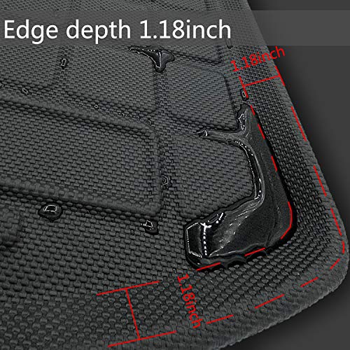 All Weather, Anti-Slip, Custom Fit Floor Mats for 2020-2022+ Tesla Model Y