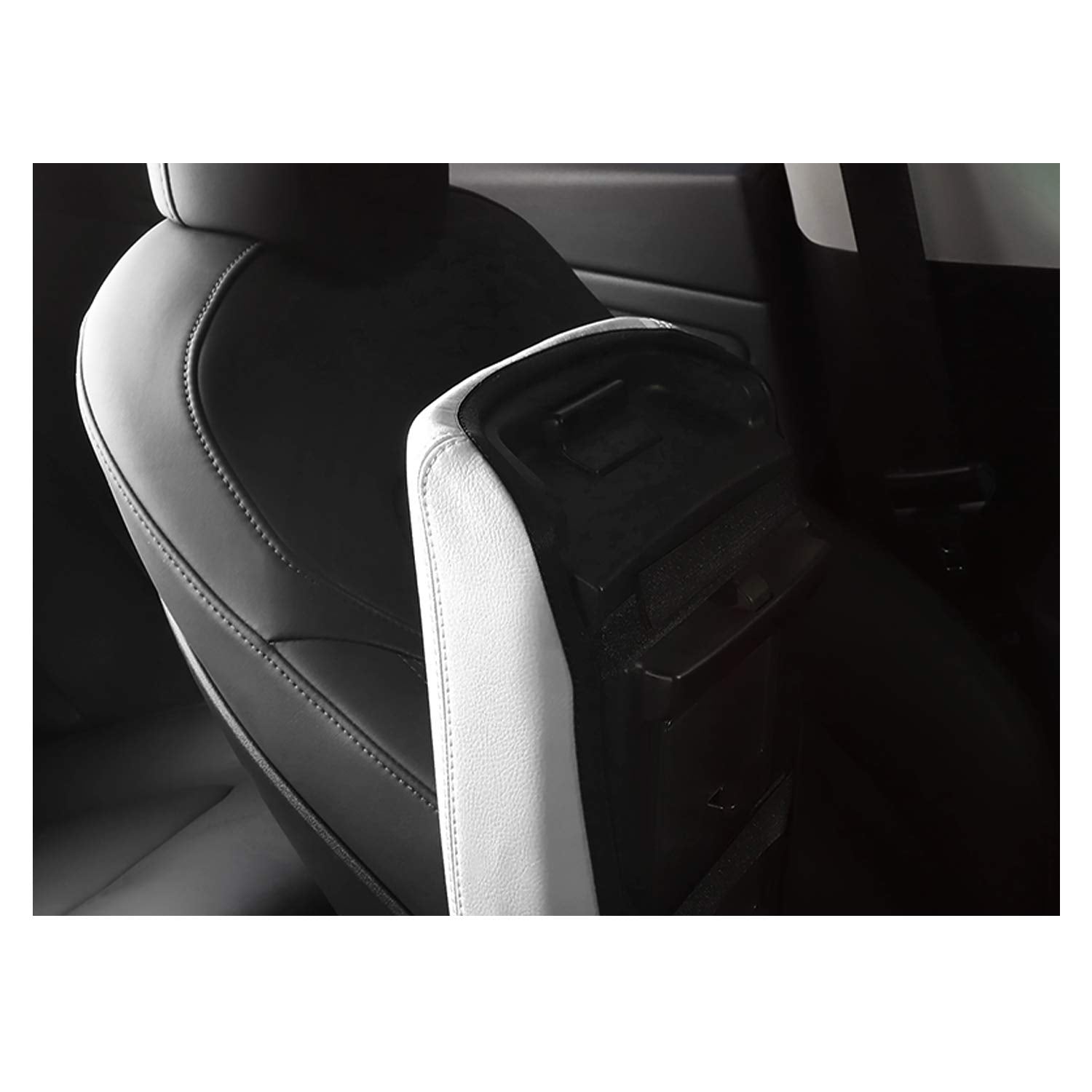 White Armrest Cover for Tesla Model 3 & Y