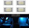 Tesla Model S, 3, X, & Y LED Replacement Lights (4 Pcs/Blue)