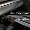 Tesla Model 3 & Y Matte Carbon Fiber Dashboard Cap