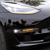 2 Color White & Amber LED Fog Light Lamps for Tesla Model 3 & Y (2 Pieces)