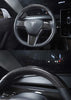 Carbon Fiber Steering Wheel Top Cap for Tesla Model 3 & Y
