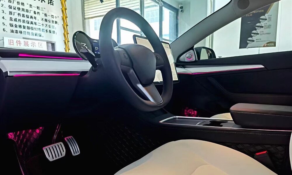 2018-2022 Tesla Model 3 & Model Y Full Ambient Lighting Kit