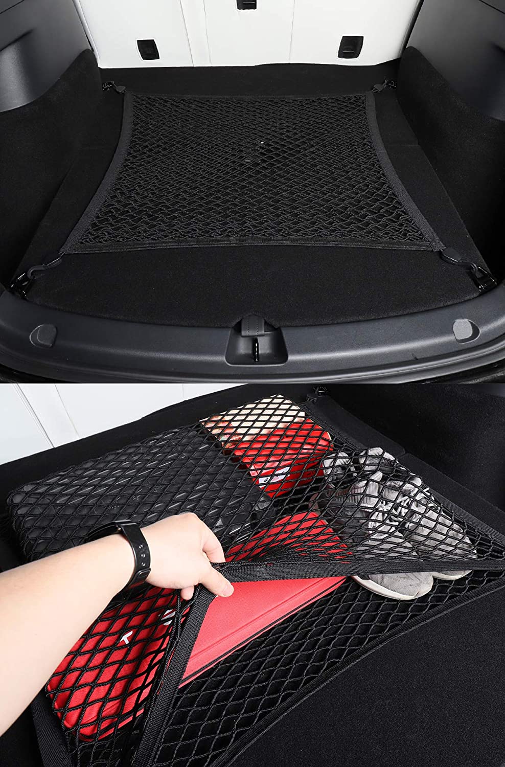 Tesla Model Y Cargo Bay Holding Net