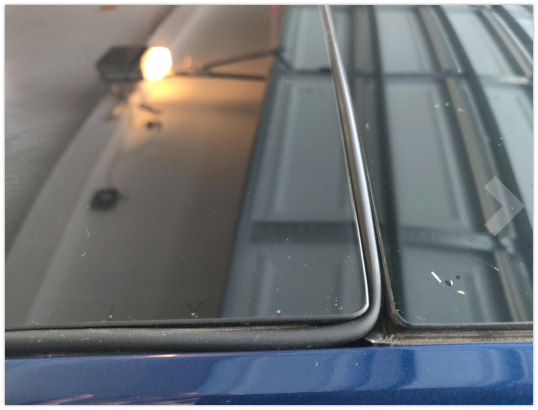 Tesla Model 3 Glass Roof Wind Noise Reduction Kit