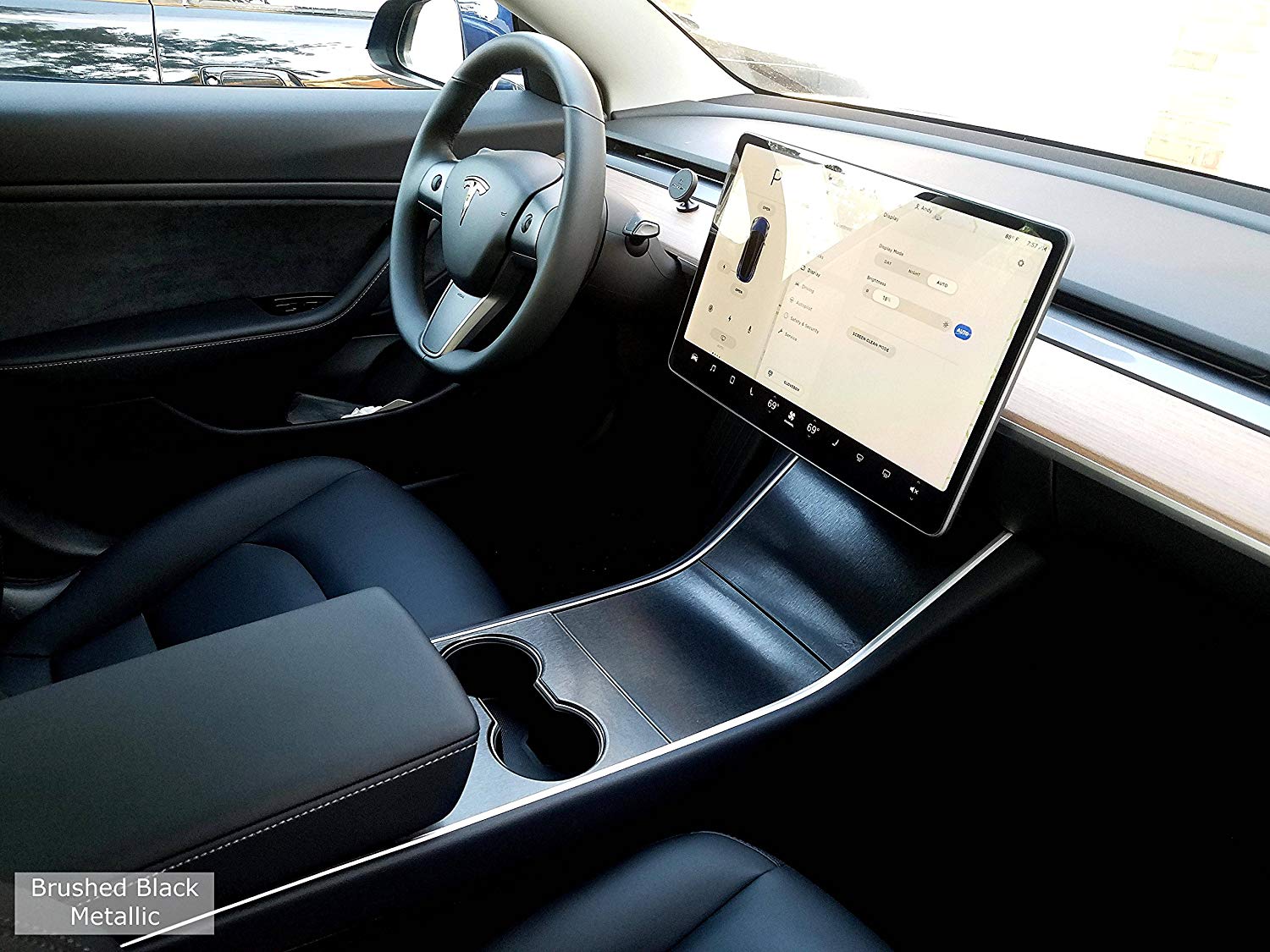 2017-2020 Tesla Model 3 & Y Center Console Wrap