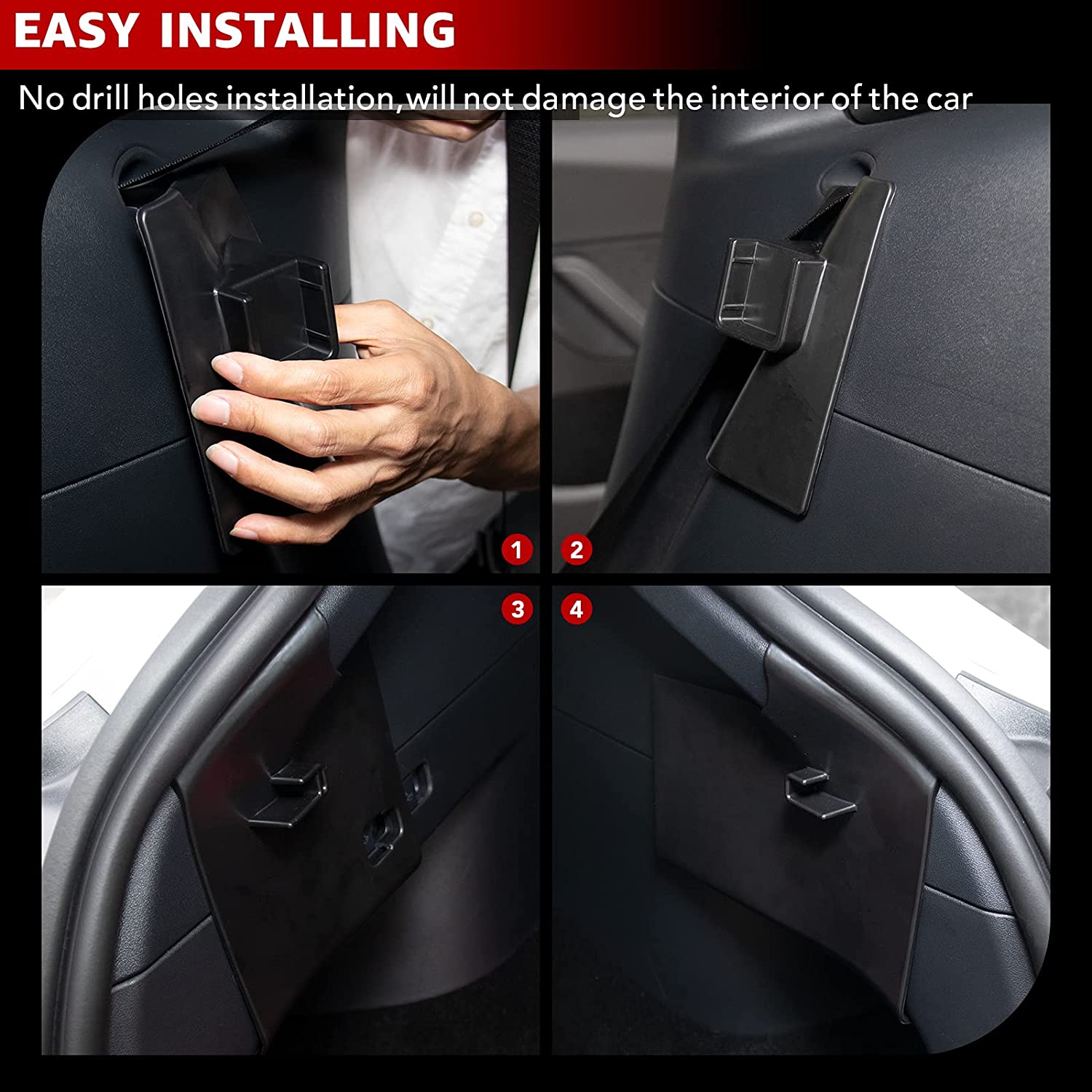 Tesla Model Y Retractable Cargo Bay Cover with LED Light Bar