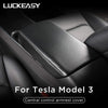 Tesla Model 3 & Y Leather Center Console Armrest Cover