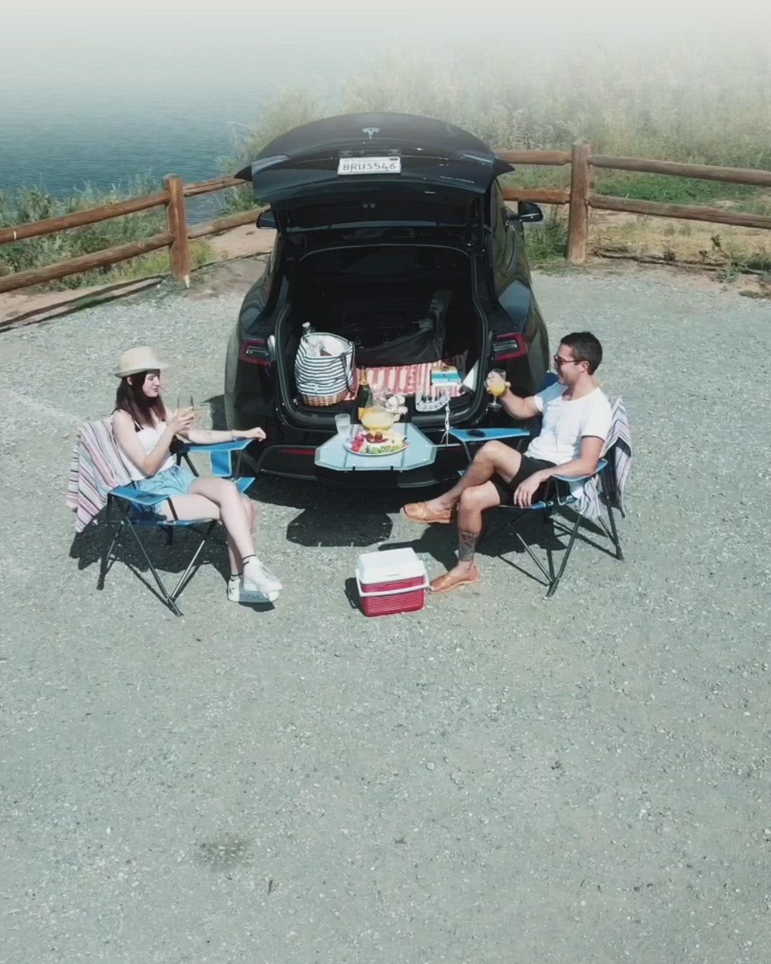 Tailgate Table for Tesla Model S, 3, X, & Y