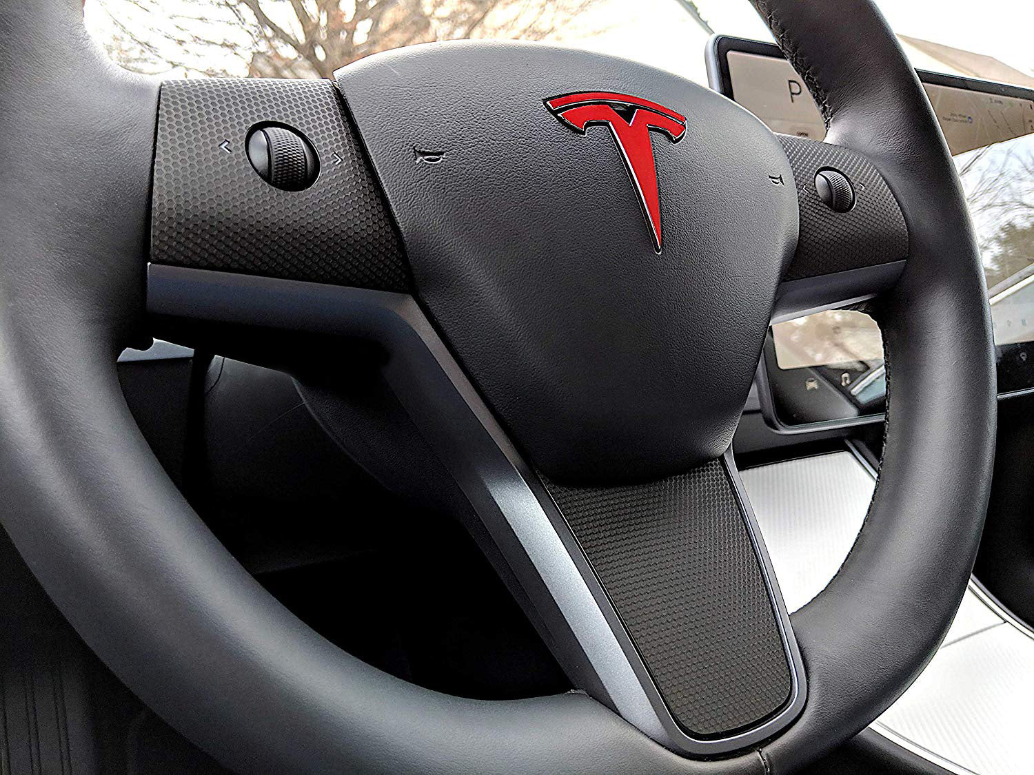 Tesla Model 3 & Y Steering Wheel Wrap