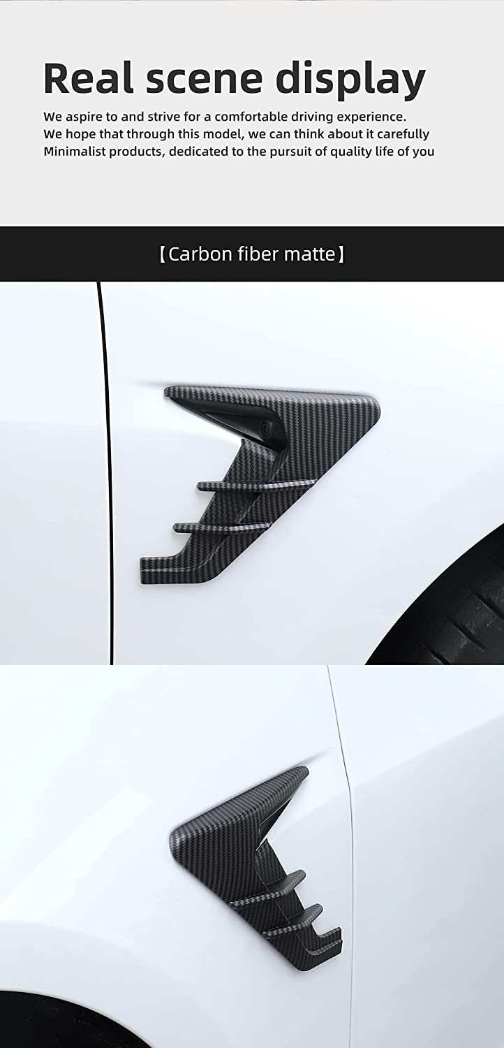 Turn Signal Side Camera Cover for Tesla Model 3 & Y
