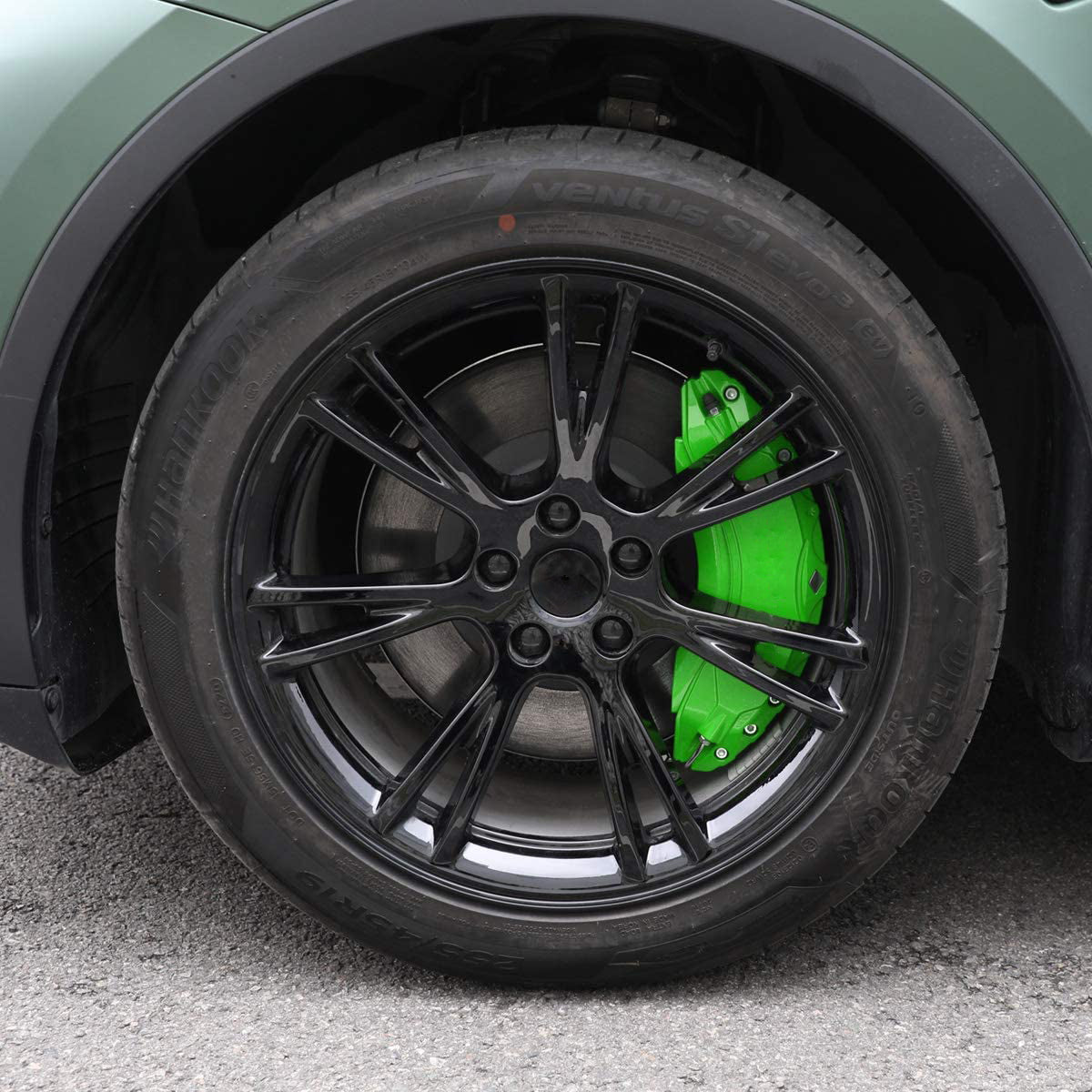 Tesla Model Y Fluorescent Green Brake Caliper Covers
