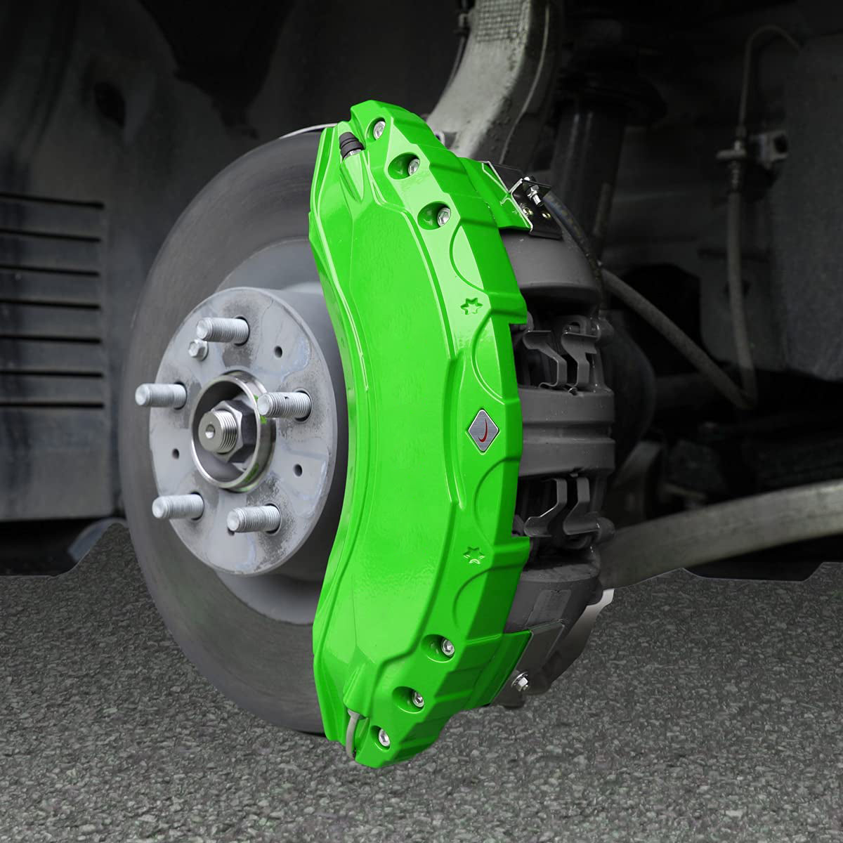 Tesla Model Y Fluorescent Green Brake Caliper Covers