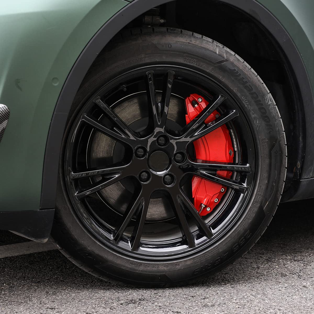 Tesla Model Y Red Brake Caliper Covers